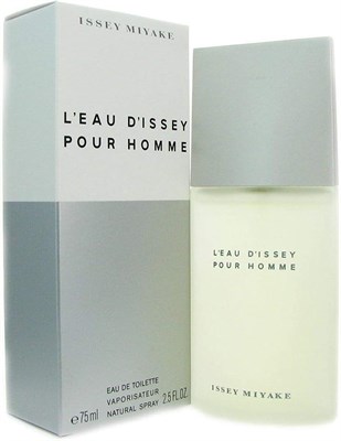 Issey Miyake L'Eau D'Issey Homme For Men -Туалетная вода, 75 мл- 1000029891