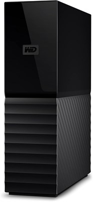 Настольный жесткий диск Western Digital My Book 12 ТБ с USB 3.0, защитой паролем и программным обеспечением для автоматического резервного копирования, черный 1000029941