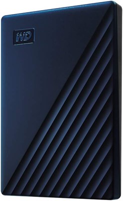 Портативный жесткий диск Western Digital WD 2 ТБ для Chromebook, темно-синий - WDBB7B0020BBL-WESN 1000029954