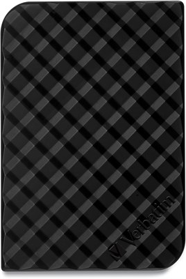 Verbatim 53195 Store 'n' Go SuperSpeed ??I 2 ТБ I Schwarz geriffelt I Externe Festplatte I USB 3 I Festplatte extern I for Windows, Mac OS X и Linux I Tragbare Festplatte I USB Festplatte 1000029967