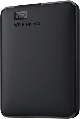Портативный жесткий диск Western Digital WDBUZG0010BBK-WESN Elements 1 ТБ, 2,5 дюйма 1000029972