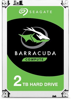 Внутренний жесткий диск Seagate BarraCuda 2 ТБ SATA 6 Гбит/с 256 МБ кэш-памяти 3,5 дюйма (ST2000DM008) 1000030035