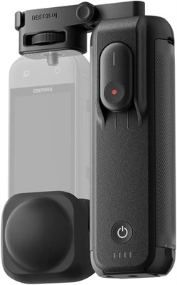 Рукоятка управления insta360 FOMO Power Handle для X3/X4/X5, оснащенная мощным встроенным аккумулятором емкостью 6100 мАч и съемным мини-пультом дистанционного управления Bluetooth 1000030201
