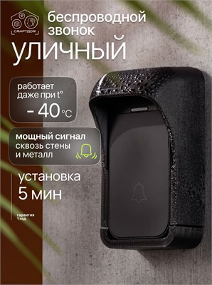Беспроводной звонок на улице 1000030299