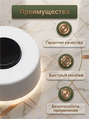 Кнопка для звонка по проводу и кнопка для звонка у двери 1000030389