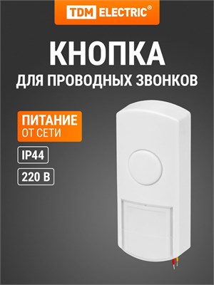 Кнопка вызова TDM Electric 1000030451