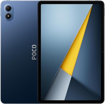Планшет XIAOMI POCO Pad M1, Wi-Fi 8 + 256 ГБ, 12,1-дюймовый дисплей 120 Гц, аккумулятор большой емкости 12000 мАч, мобильная платформа Snapdragon 7s Gen 4, синий. 1000030811
