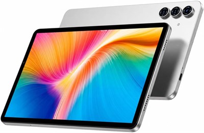Планшет Telzeal P900 с 9-дюймовым HD-дисплеем, 12 ГБ ОЗУ, 512 ГБ ПЗУ, Android 14, двумя SIM-картами, аккумулятором 5000 мАч, Wi-Fi, клавиатурой, мышью и стилусом – серебристый 1000030929