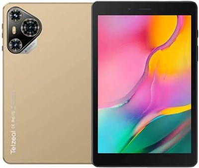 Планшет Telzeal P800, 8 дюймов, Android 12, с поддержкой двух SIM-карт, 6 ГБ ОЗУ, 256 ГБ ПЗУ, 5G WiFi, аккумулятором 5000 мАч и беспроводной клавиатурой (золотой) 1000030977