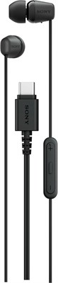 Проводные внутриканальные наушники Sony IER-EX15C с разъемом USB-C, микрофоном и встроенным пультом управления – черные 1000031216