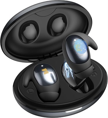 Беспроводные внутриканальные наушники Skullcandy Sesh ANC с активным шумоподавлением, 48 часами автономной работы, водонепроницаемостью IP67, микрофоном, совместимостью с iPhone и Android — черный цвет 1000031277