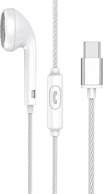 Проводные наушники T Tersely USB C с микрофоном и встроенными элементами управления – шумоизолирующие, с разъемом Type-C, совместимые с iPhone 17/16/15 Pro Max, Samsung Galaxy S25/S24/S23/S22/Ultra (черные) 1000031323