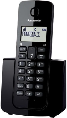 Беспроводной аппарат Panasonic KX-TGB110LBB в черном цвете с функцией определения номера 1000031874