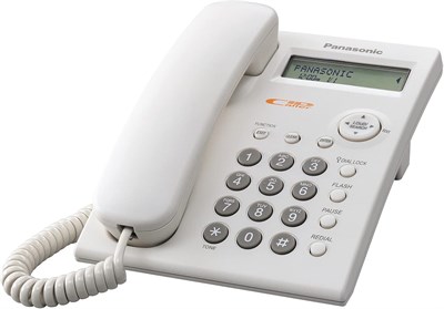 Белый проводной телефон Panasonic KX-TSC11FX1W с функцией определителя номера 1000031882