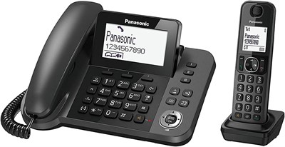 Без труда можно найти цифровой телефон Panasonic KX-TGF310 с проводным и беспроводным соединением 1000031912