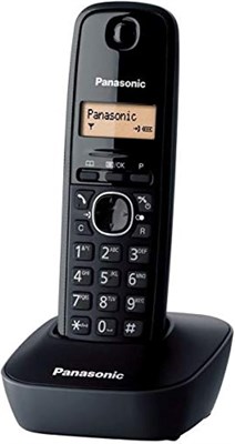 Черный беспроводной телефон Panasonic KX-TG1611 1000031919