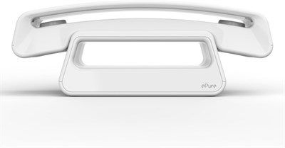 ALCATEL ePure Iconic - это беспроводной DECT-телефон с классическим дизайном, большим и четко читаемым графическим дисплеем. Телефон обладает функцией громкой связи, возможностью блокировки вызовов и доступен в белом цвете 1000031921