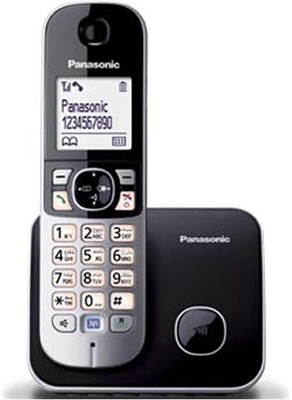 Черно-серебристый Panasonic KX-TG6811 UEB DECT 1000031940