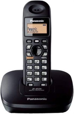 Телефон Panasonic Kx-Tg3611 в черном цвете (1 шт.) 1000031996