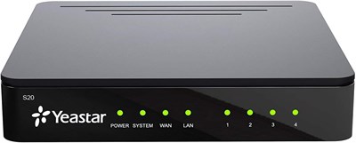 YeaStar S20 S20-000 VoIP SIP IP PBX с поддержкой 20 внешних линий, IVR, голосовой почты, Skype, 0 портов FXS, 0 портов FXO и 0 GSM 1000032141