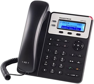 IP-телефон Grandstream GXP1625 имеет подсветку, возможность работы с VoIP, две SIP-линии, качественный звук высокой четкости, скорость передачи данных 10/100 Мбит/с и поддержку технологии PoE 1000032146