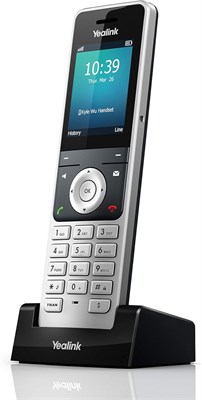 Сочетание беспроводного телефона Yealink SIP-W56H и идентификации заявителя Нуар, Арджент 1000032148