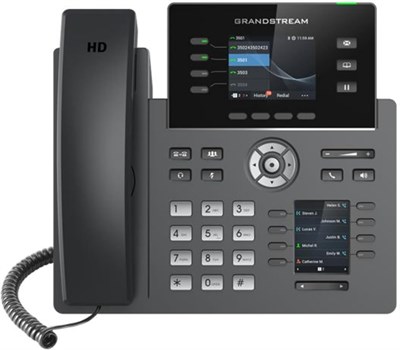 IP-телефон Grandstream GRP2614 обладает 4 линиями и имеет высокое качество, соответствующее операторскому классу 1000032150