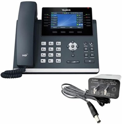 IP-телефон Yealink T46U поставляется с адаптерами питания, имеет гарантию производителя на 1 год, разблокирован и может быть использован с любым VoIP-провайдером 1000032169