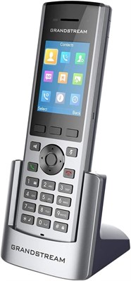 Беспроводной телефон Grandstream DP730 с технологией DECT имеет цветной ЖК-дисплей и 3 настраиваемые сенсорные кнопки для VoIP-связи 1000032179