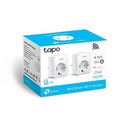 Набор из двух умных розеток TP-Link Tapo P100 1000032456