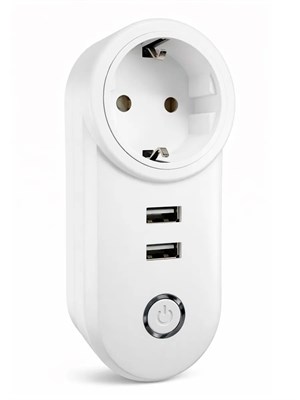 Умный WiFi выключатель Smart Switch с поддержкой 220V и USB 1000032480