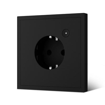 Умная розетка MVAVA Scale с Wi-Fi, 16 А, с интеграцией с Алисой, выполнена в черном пластиковом корпусе 1000032504