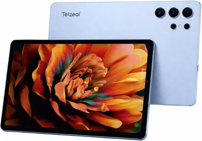 Планшет Telzeal P202 – синий (12 ГБ ОЗУ, 512 ГБ ПЗУ), 11-дюймовый HD-дисплей, аккумулятор 10000 мАч, 20-мегапиксельная задняя камера, две SIM-карты, Android 15, клавиатура и мышь в комплекте 1000032991