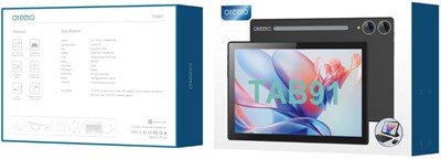 Планшет Tab 91 на Android, 10,1-дюймовый IPS LCD-дисплей с разрешением 1280x800, Android 14, 8 ГБ ОЗУ, 512 ГБ памяти, 50-мегапиксельная задняя камера, Wi-Fi 5G LTE, аккумулятор 6000 мАч с зарядкой Type-C, размеры: 24,5x24,5x0,8 см 1000033032