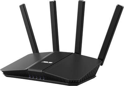 ASUS RT-BE55 Двухдиапазонный WiFi 7 маршрутизатор, беспроводной маршрутизатор BE3600, порт WAN 2,5 ГГц, поддержка AiMesh, четырехъядерный процессор, VPN и родительский контроль — черный 1000033411