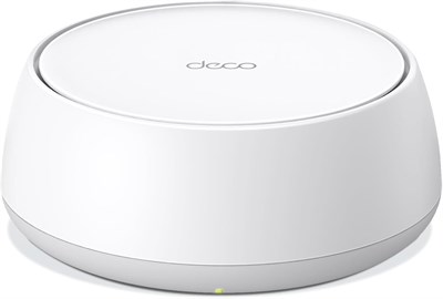 TP-Link Deco BE25 (1 шт.), BE3600 Мбит/с, 2 порта 2,5 Гбит/с, поддержка многопроцессорной обработки с помощью ИИ, подключение до 150 устройств, VPN, WPA3, двухдиапазонная Mesh-система Wi-Fi 7 1000033438