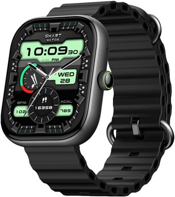 Смарт-часы Oraimo Smartwatch Watch 6 Chrome, Bluetooth-звонки, HD-дисплей, монитор сердечного ритма и уровня кислорода в крови, фитнес-трекер, несколько спортивных режимов, длительное время автономной работы, защита от воды и пыли (IP-рейтинг) 1000034117