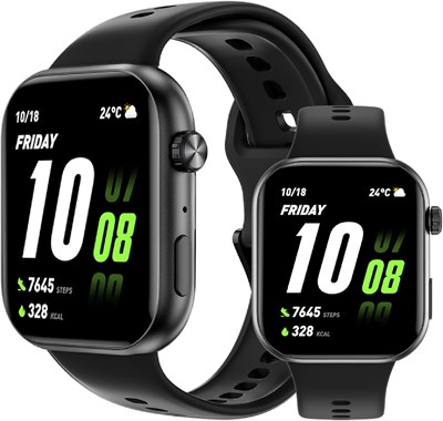 Смарт-часы HONOR Choice Watch 2i, 1,85-дюймовый AMOLED-дисплей, 14 дней автономной работы, Bluetooth-звонки, мониторинг сердечного ритма и SpO?, 109 спортивных режимов, водонепроницаемость IP68, Android и iOS, черный цвет 1000034149