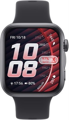 Смарт-часы HUAWEI WATCH FIT 5, до 10 дней автономной работы, мини-тренировки, сон, мониторинг здоровья, отслеживание сердечного ритма, SpO?, GPS, iOS-Android, черные, 12 месяцев HuaweiCare+ (эксклюзивно на Amazon) 1000034272