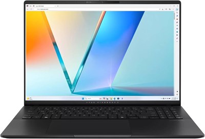 Ноутбук ASUS Vivobook S 16, 16-дюймовый 3K OLED-дисплей с частотой 120 Гц, процессор Intel Core Ultra 9 285H, 16 ГБ оперативной памяти LPDDR5X, SSD-накопитель PCIe 4.0 объемом 1 ТБ, графика Intel Arc Graphics, клавиатура с RGB-подсветкой, нейтральный черн 1000034641