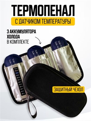 Черная термосумка с хладоэлементом и термопенал для дома от Master-Pokupok 1000034349