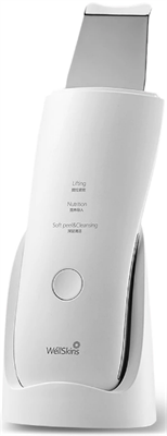 Аппарат для ультразвуковой чистки лица Xiaomi WellSkins Ultrasonic Skin Scrubber WX-CJ101 2953 - фото 6235