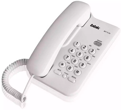 Телефон BBK BKT-74 White 2966 - фото 6248