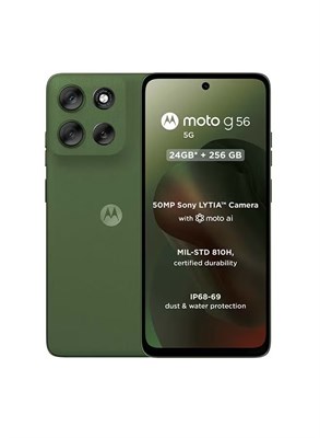 Motorola G56 Dual SIM 5G PANTONE Dill (зеленый) 12 ГБ ОЗУ 256 ГБ - глобальная версия 1000035167