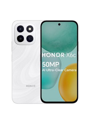 Honor X6c Dual SIM 4G Moonlight White 6GB RAM 256GB - глобальная версия 1000035175