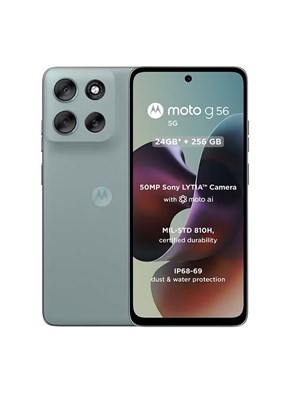 Motorola G56 Dual SIM 5G PANTONE Gray Mist 12GB RAM 256GB - глобальная версия 1000035238
