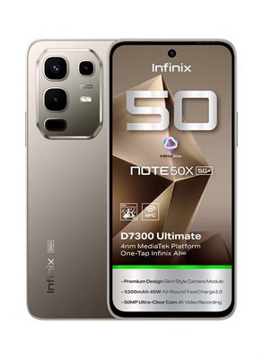 Infinix Note 50 X Dual SIM Titanium Grey 8GB RAM 256GB 5G - глобальная версия 1000035293