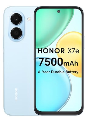 Honor X7e Dual SIM 4G, светло-голубой, 6 ГБ ОЗУ, 256 ГБ памяти — глобальная версия 1000035435