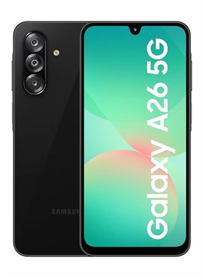 Samsung Galaxy A26 5G Dual SIM, черный, 8 ГБ ОЗУ, 256 ГБ памяти — международная версия 1000035444