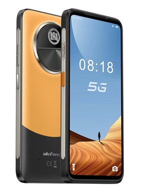 Ulefone No Camera Mobile Octa-core Android 13 Umbra Orange RAM 12GB ROM 512GB 5G Smartphone 1000035452